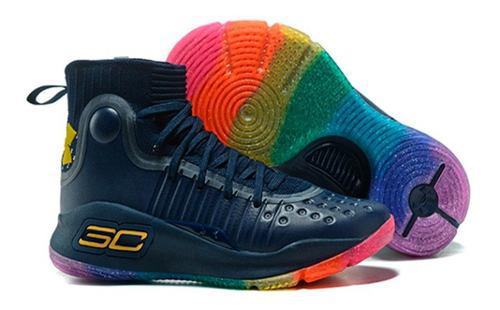 Zapatillas Basket Under Armour Curry 4 Colors + Obsequio