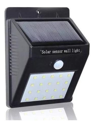 Luces Solares Con Sensor Led Exterior, Sensor De Movimiento