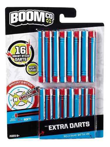 Boomco - Dardos Extra, Color Azul O Rojo (mattel Y8621)