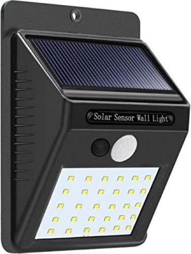 Luz Solar 30 Led Lámpara Sensor Potente