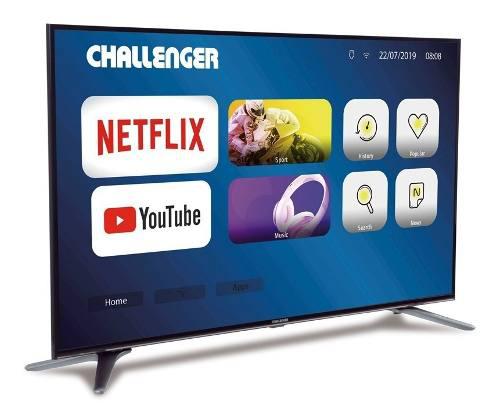 Televisor Led Challenger 50tl50 Bt Netflix Tv T2
