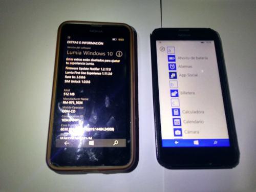 2 Celulares Nokia Lumia 635 Windows 10 Mobile