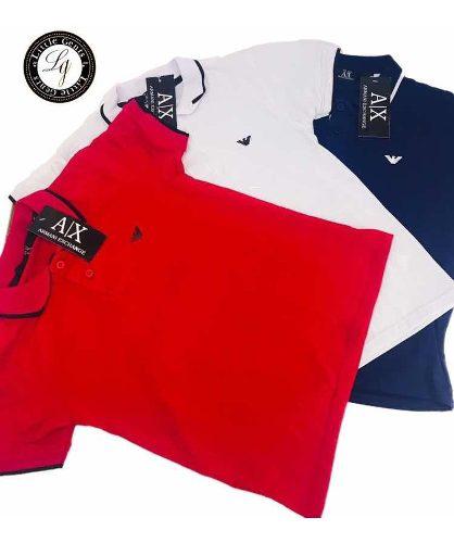 Camisa Polo Boss Para Niño Rojo-rojo Tallas 2-12