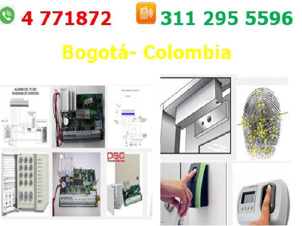 Sistema de alarmas Bogotá, alarmas DSC, servicio técnico
