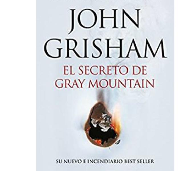 vendo libro el secreto de gray mountain john grisham