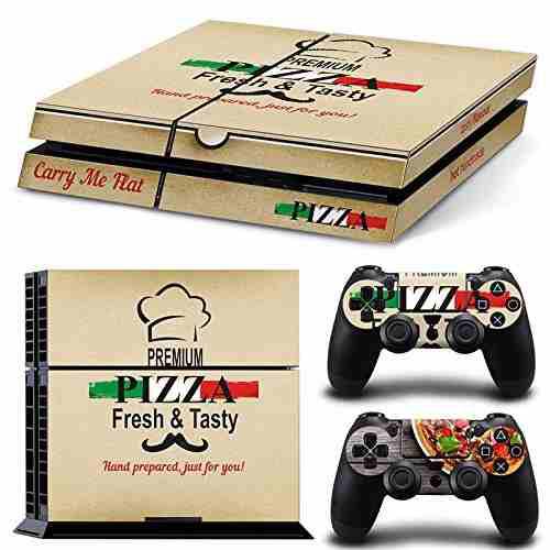 Ps4 Playstation 4 Console Skin Decal Sticker Pizza Box...