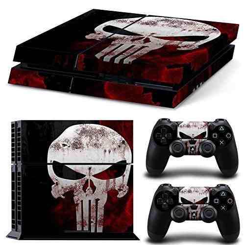 Ps4 Playstation 4 Console Skin Decal Sticker Skull The...