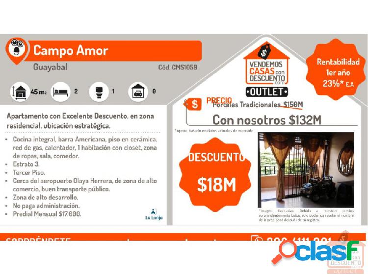 Apartamento Campo Amor Cód. CMS1059
