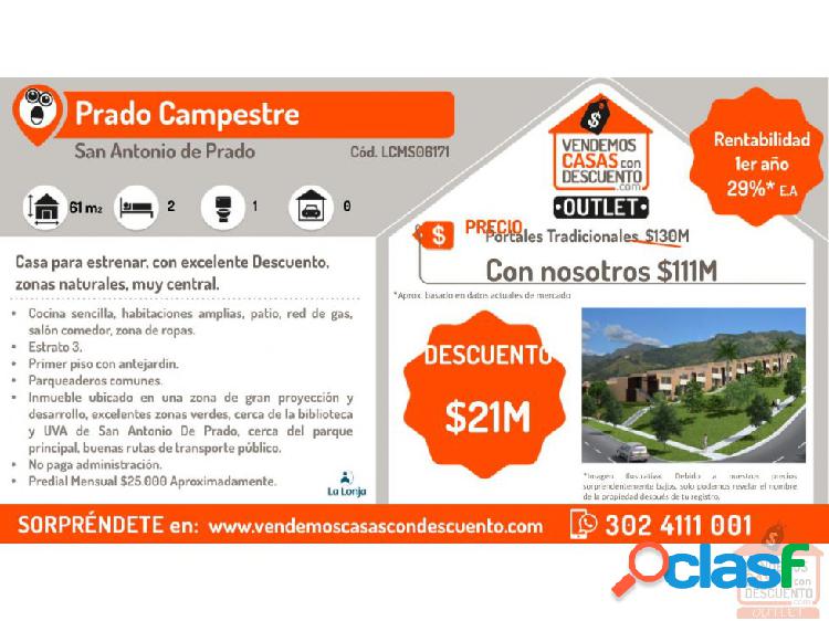 Casa Prado Campestre Cód. LCMS06171