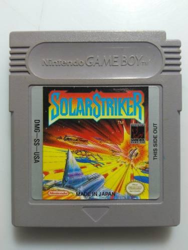 Juego Solar Striker Nintendo Game Boy Clasico Retro