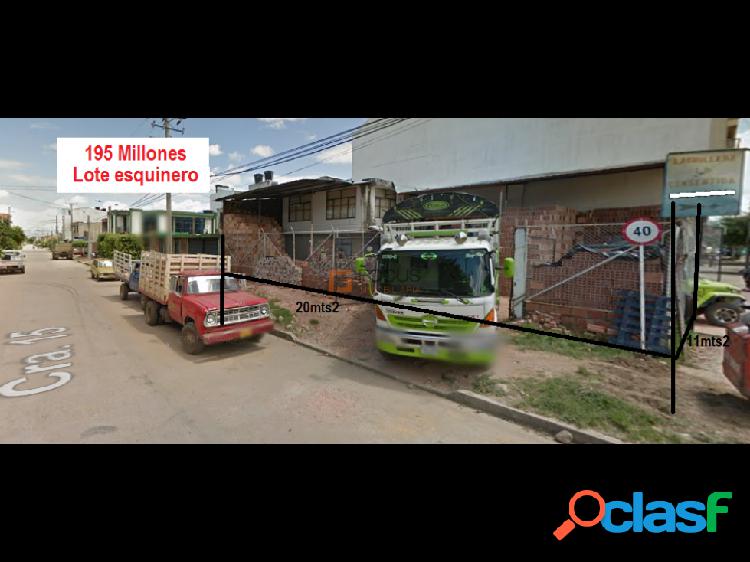 LOTE COMERCIAL EN YOPAL