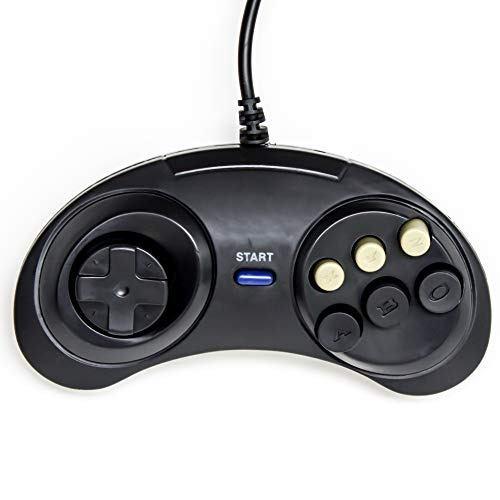 Antiguo Skool Classic Sega Genesis Controller- 6-button Game