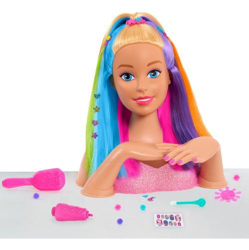 Barbie Peinados Y Accesorios Arcoiris Barbie Muñeca 27
