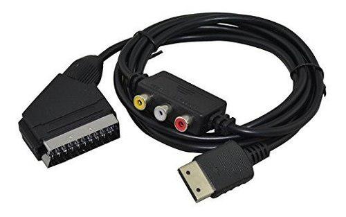 Cable Cinpel Rgb Scart Con Adaptador Av Para Sega Dreamcast