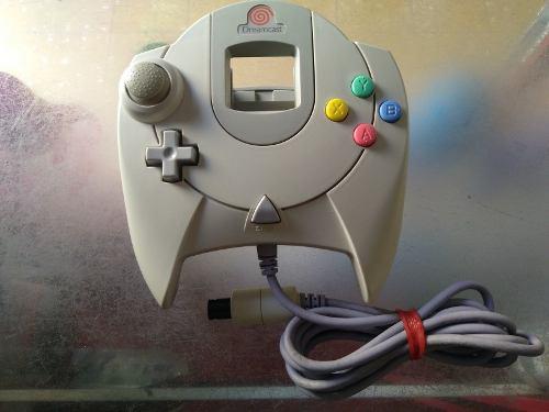 Control Original De Sega Dreamcast,color Blanco Hueso.