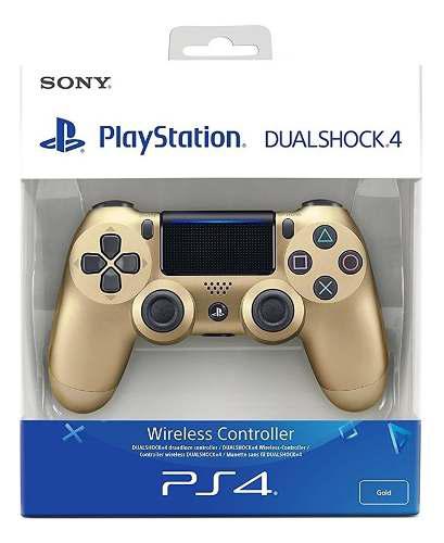 Control Ps4 Dualshock 4 Gold. Dorado + Obseqio Grips Sellado