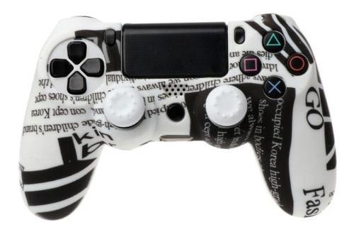 Forro Silicona Protector Control Ps4 + 2 Grips