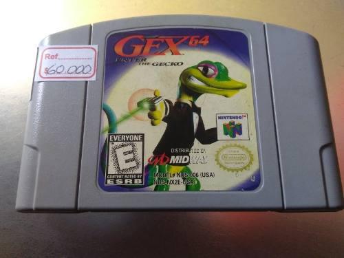 Juego De Nintendo 64,gex 64 Enter The Gecko.