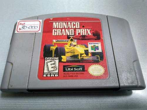Juego De Nintendo 64,monaco Grand Prix