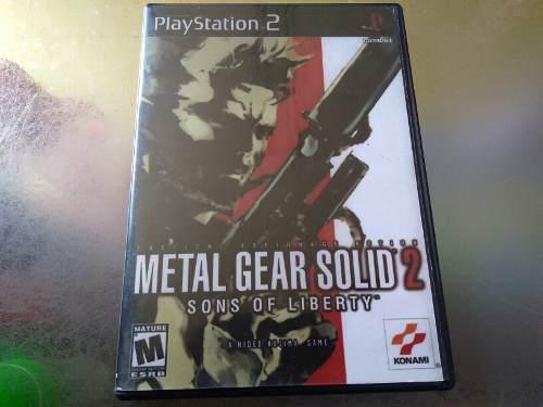 Juego De Playstation 2 Barato,metal Gear Solid 2 Sons Of Li