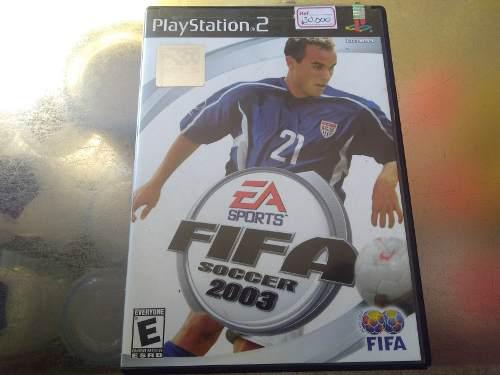 Juego De Playstation 2 Original,fifa Soccer 2003.
