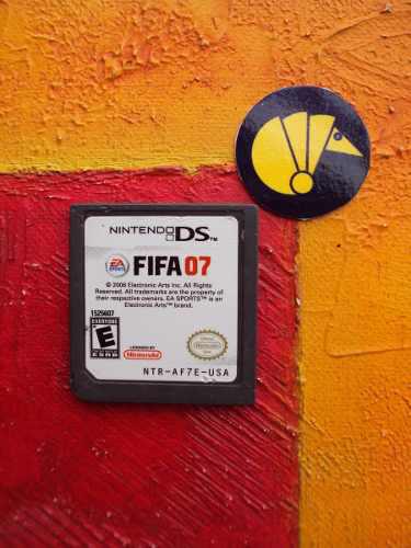 L Fifa 07!!! Nintendo Ds / Armadilo Nes Sega Atari Snes N64