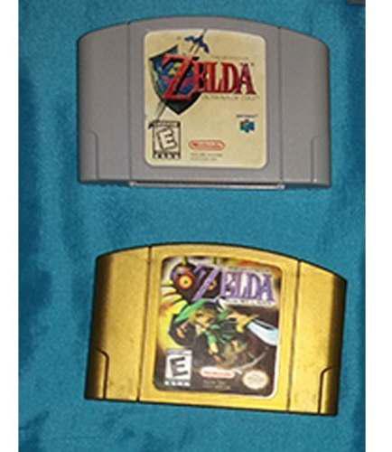 Zelda Ocarina Of Time Y Zelda Majoras Mask N64