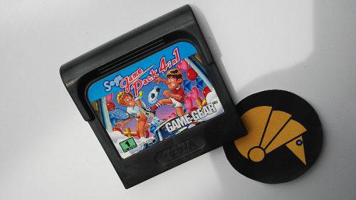 Game Pack 4 In 1 Sega Game Gear / Armadilo Nintendo Nes