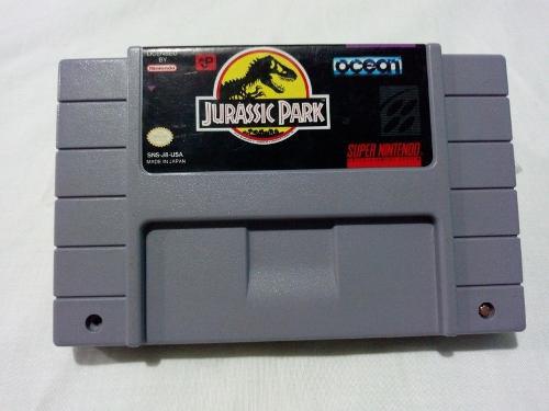 Juego Snes Jurassic Park Original Super Nintendo Buen Estado