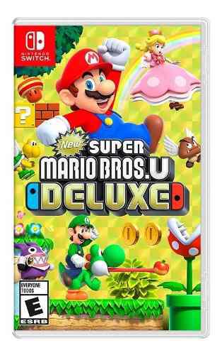 New Super Mario Bros U Deluxe Nintendo Switch Entrega Ya