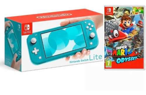 Nintendo Switch Lite Mas Super Mario Odyssey Nuevo Obsequio