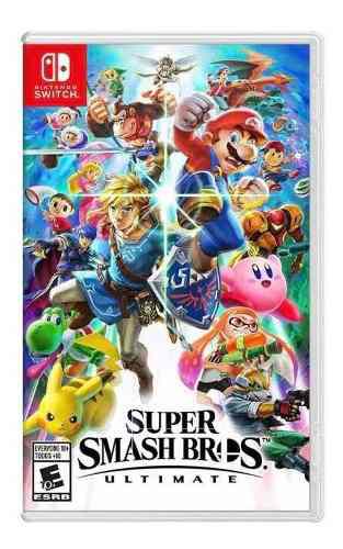 Super Smash Bros Ultimate Nintendo Switch Nuevo Original