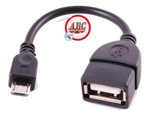 Cable Otg Micro Usb Tablets Celulares