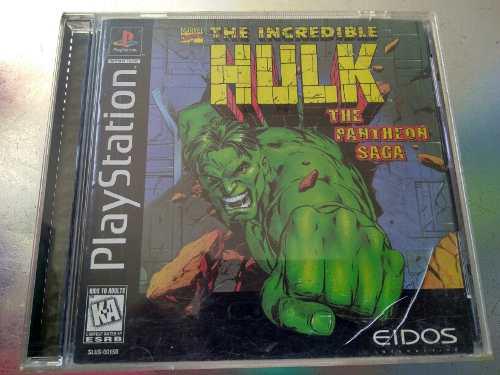 Juego De Playstation 1 Original,the Incredible Hulk