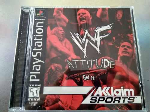 Juego De Playstation 1 Original,wwf Attitude