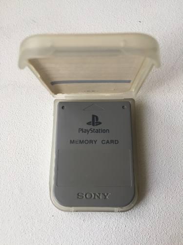 Memory Card Sony Ps1 1mb Original Con Estuche Schp 1020