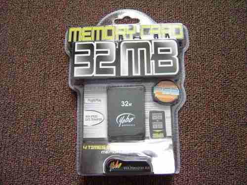 Tarjeta De Memoria Yobo 32mb Para Sistema Sony Playstation 2