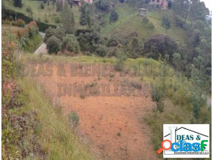 Lote En Venta Envigado Sector Loma del Escobero