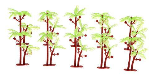 Mini Modelos Árbol De Coco Verde Para Modelismo Diseño