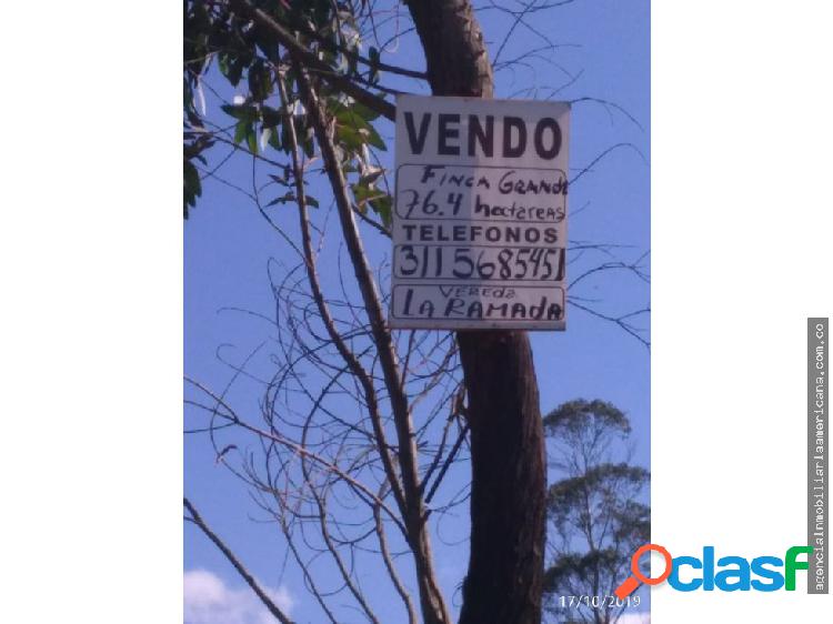 Finca 760.000m2 La Ramada, Pacho Cundinamarca