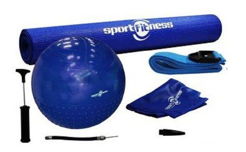 Kit Yoga Pilates, Balon, Tapete, Riata, Sportfitness 070339