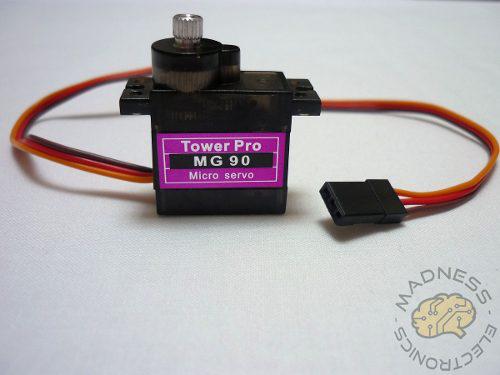 Micro Servomotor Tower Pro Mg90s - Piñoneria Metalica