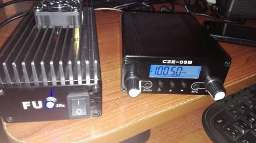 Transmisor Fm Emisora Casera 30w + Antena Gp 1/4 Onda