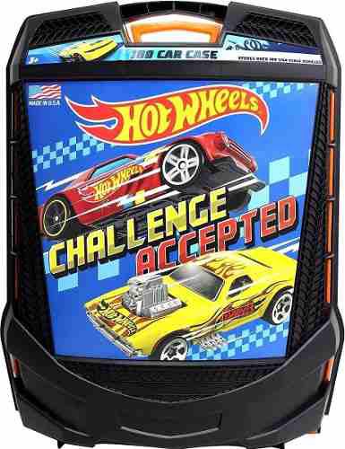 Hot Wheels Maleta 100 Carros Caja Almacenar No Incl Carros