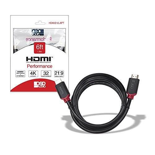 Osd Audio 6ft Hdmi Cable - High Speed Supports Fire Tv, Appl