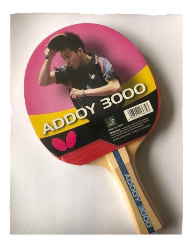 Raqueta Ping-pong Marca Butterfly Addoy 3000. Envío Gratis