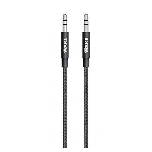 Wake Oem Cable Audio 3.5mm To 3.5mm Black 3,9ft (1,2mts) For