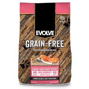 Alimento Perro Grain Free Evolve Adultos Salmón 5,44kg
