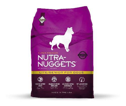 Alimento Perro Lite Senior Nutra Nuggests Pollo 15kg