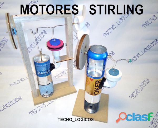 Motor Stirling tipo lata